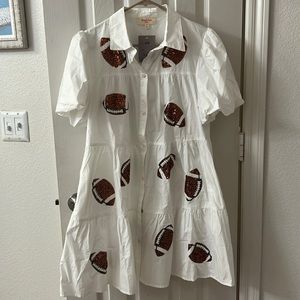 Football sparkle dress